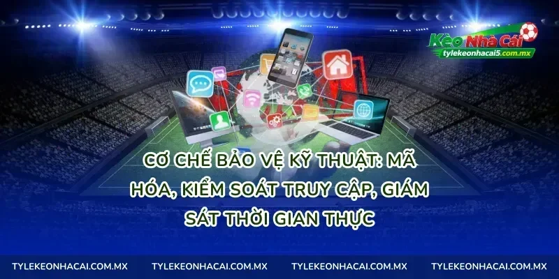 Cơ chế bảo vệ kỹ thuật: mã hóa, kiểm soát truy cập, giám sát thời gian thực