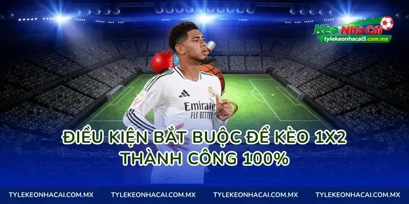 Điều kiện bắt buộc để kèo 1X2 thành công 100%